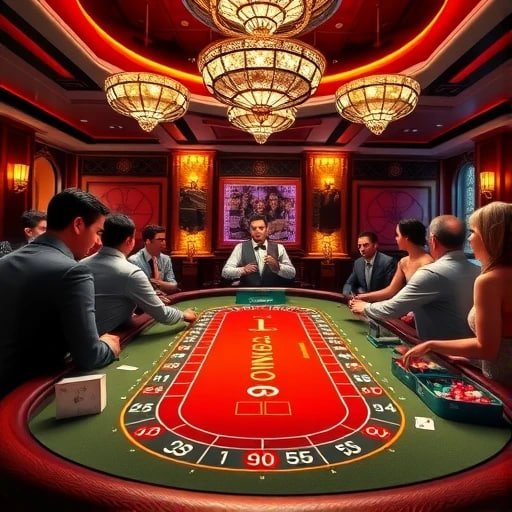 Gold4D kasino meja baccarat live – dealer profesional memandu permainan dengan standar internasional